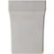 Ekena Millwork 5 1/4"W x 6"D x 8"H Clarksville Wood Vintage Decor Bracket, Chalk Dust White BKTWD05X06X08CVWH - alternate 2